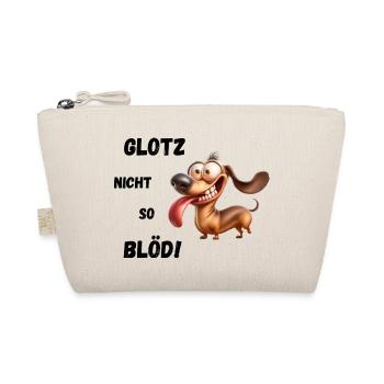Ne regardez pas si bêtement ! Teckel - Trousse biologique - nature - Devant