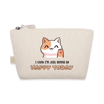 Happy Today - Organic Pouch - nature - Front