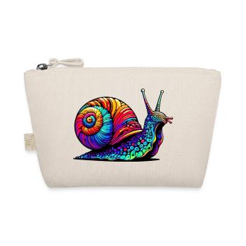 Schnecke - Bio-Täschchen - Natur - Vorne