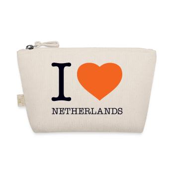 I LOVE NETHERLANDS - Bio-Täschchen - Natur - Vorne