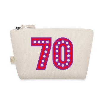 70. 70 ANS. 70e ANNIVERSAIRE. ANNIVERSAIRE 70 ANS. - Trousse biologique - nature - Devant