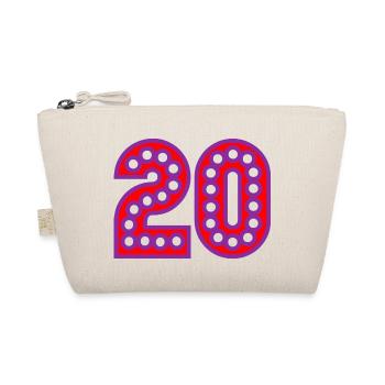 ANNIVERSARY. HAPPY BIRTHDAY. HAPPY BIRTHDAY. - Organic Pouch - nature - Front
