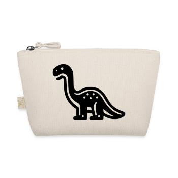 Dinosaurier - Bio-Täschchen - Natur - Vorne