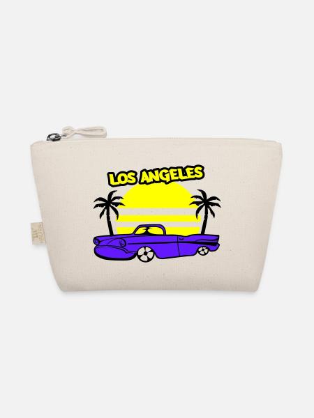 los angeles lowrider - Bio-Täschchen - Natur - Vorne