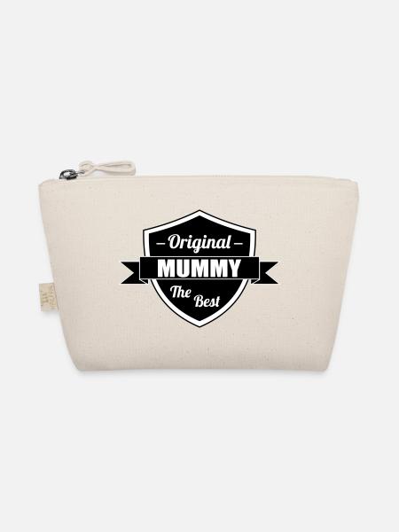 The Best Mom - Mother's Day - Organic Pouch - nature - Front