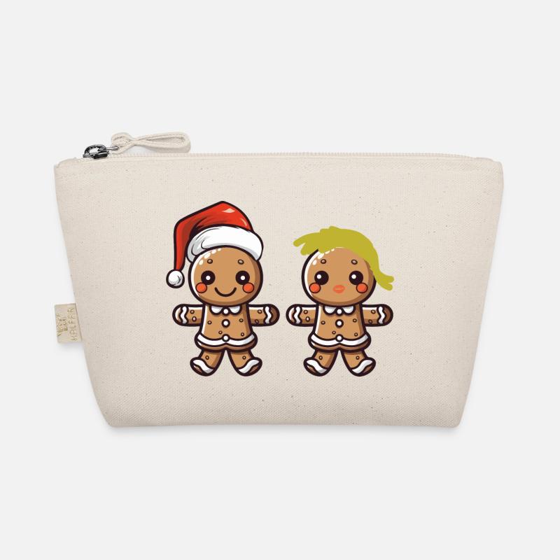 Gingerbread couple Organic Pouch
