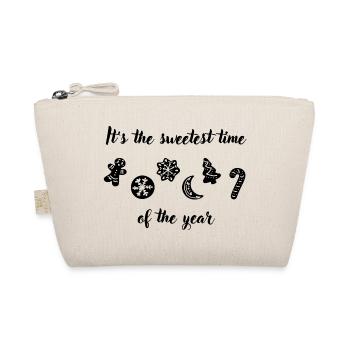 "It's the sweetest time of the year" Lebkuchen - Bio-Täschchen - Natur - Vorne