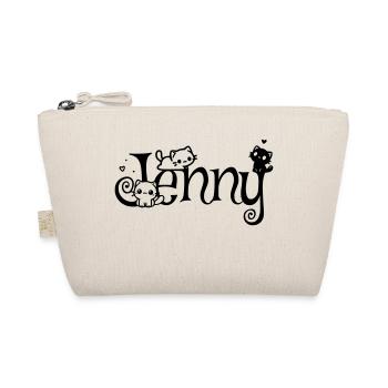 Jenny Nom Prénom Nom du chaton - Trousse biologique - nature - Devant