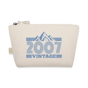 Anniversaire Vintage 2007 Retro Nature Mountains - Trousse biologique - nature - Devant