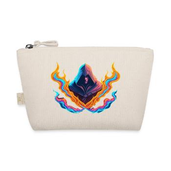 TRANSFORMATIVE POWER OF NEON FLAMES - Organic Pouch - nature - Front