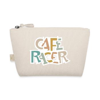 Caferacer rétro moto vintage motard icône logo - Trousse biologique - nature - Devant