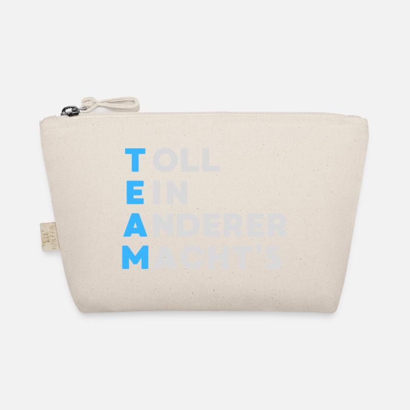 TEAM Toll Ein Anderer Macht`s - Bio-Täschchen - Natur