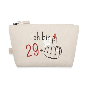J’ai 29+ ans | Drôle d’anniversaire disant les femmes - Trousse biologique - nature - Devant