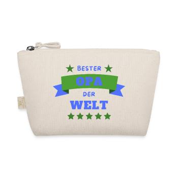 Bester Opa der Welt - Bio-Täschchen - Natur - Vorne