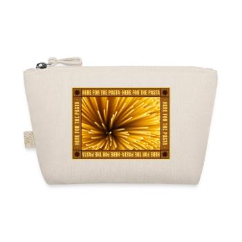 Spaghetti Focus Retro Frame - Organic Pouch - nature - Front