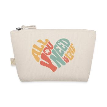 Tout ce dont vous avez besoin, c’est d’amour - Trousse biologique - nature - Devant