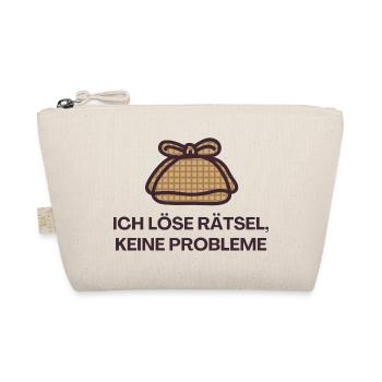 I solve puzzles, no problems - Organic Pouch - nature - Front