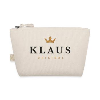 Klaus Original Familienlogo - Bio-Täschchen - Natur - Vorne