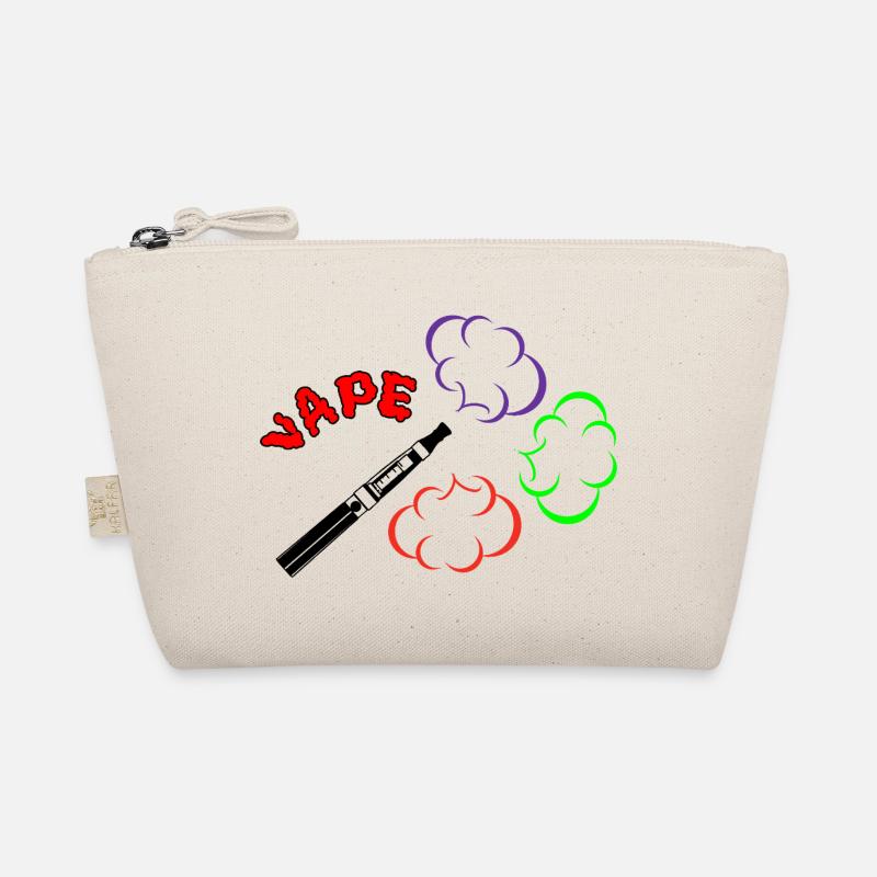 VAPE vapor cloud design with color Organic Pouch