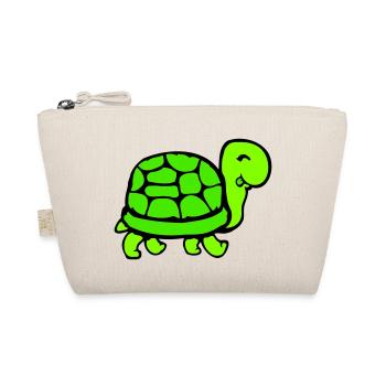 tortue mignon mignon drôle carapace de tortue - Trousse biologique - nature - Devant