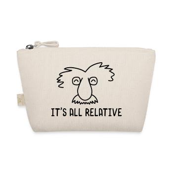 Physics Chemistry Einstein Geography World Theory - Organic Pouch - nature - Front