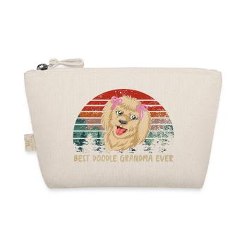 Meilleure grand-mère Doodle de tous les temps avec des arcs roses - Trousse biologique - nature - Devant