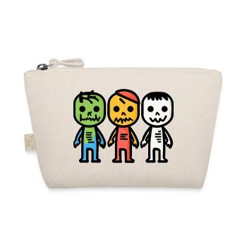 Zombies Halloween - Organic Pouch - nature - Front