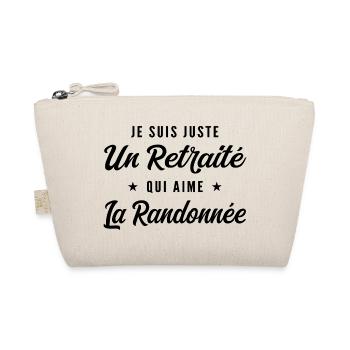 Retraité Randonneur Humour Cadeau Retraite - Trousse biologique - nature - Devant