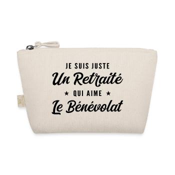 Retraité Bénévole Humour Cadeau Retraite - Trousse biologique - nature - Devant