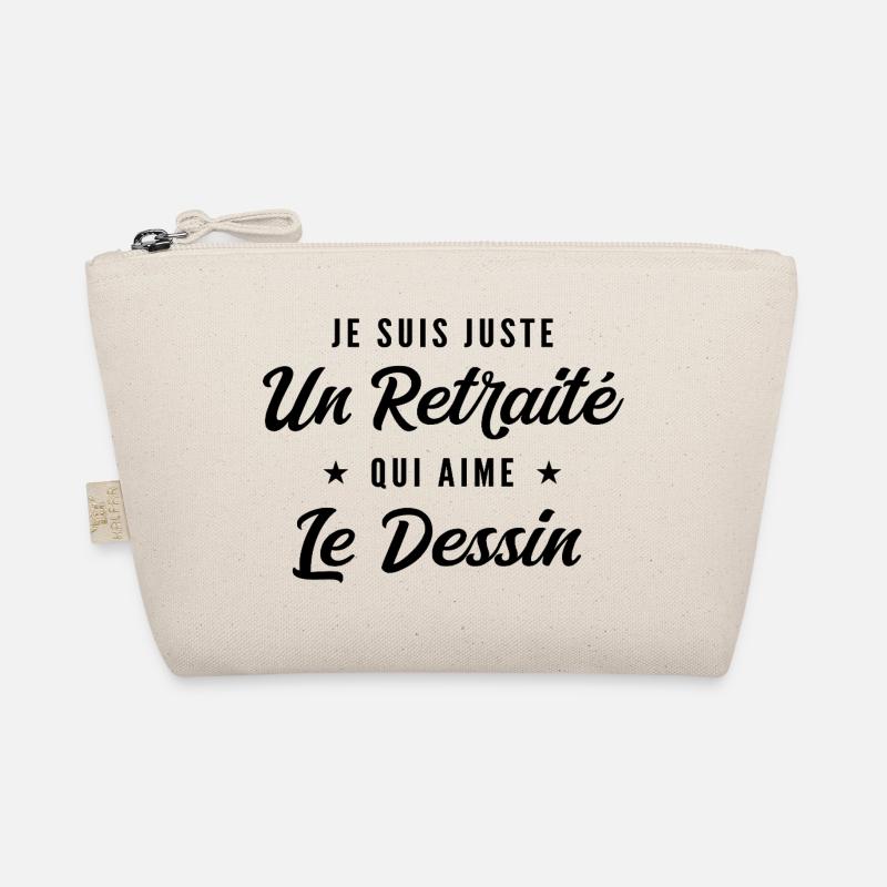 Retraité Dessinateur Humour Cadeau Retraite Trousse biologique