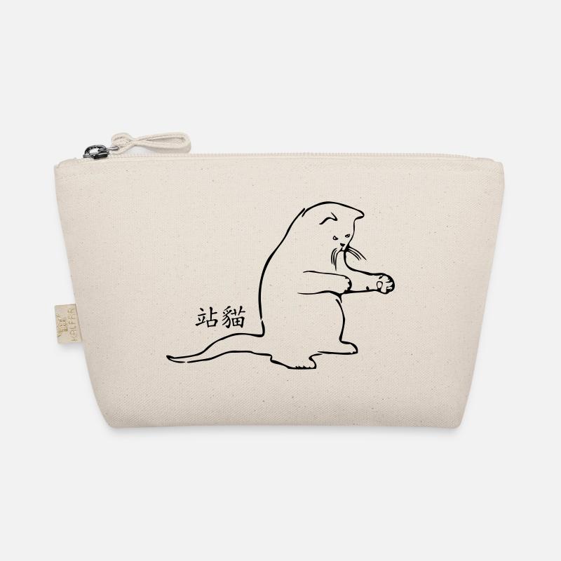 Zhan Mao - the standing cat Organic Pouch