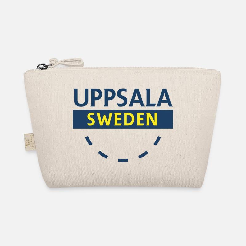 Uppsala Logotype Sweden Organic Pouch