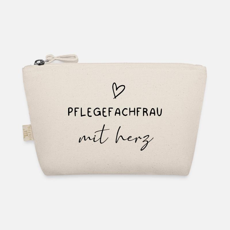 Pflegefachfrau mit Herz Heldin der Pflege Geschenk Bio-Täschchen