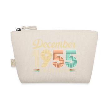 70 Ans Anniversaire Cadeau Né en Décembre 1955 - Trousse biologique - nature - Devant