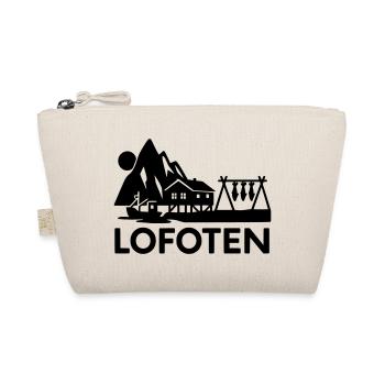 lofoten silhouette - Bio-Täschchen - Natur - Vorne