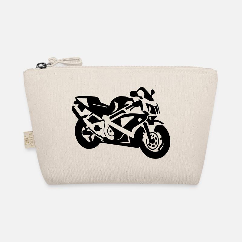 Motorrad - Bio-Täschchen - Natur