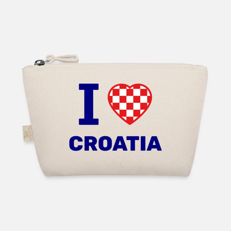 Ich liebe Kroatien Bio-Täschchen