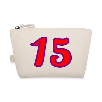 15 ANS. 15. 15 ANS. 15e ANNIVERSAIRE. ANNIVERSAIRE - Trousse biologique - nature - Devant