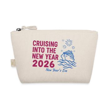 Cruising Into The New Year 2026 New Year's Eve - Organic Pouch - nature - Front