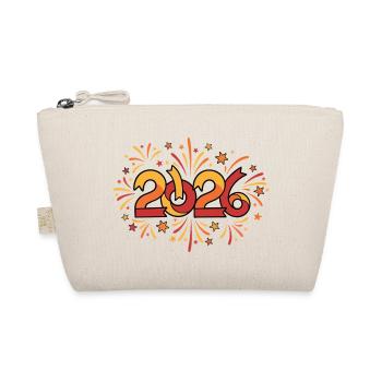 2026 Fireworks Celebration New Year's Eve - Organic Pouch - nature - Front