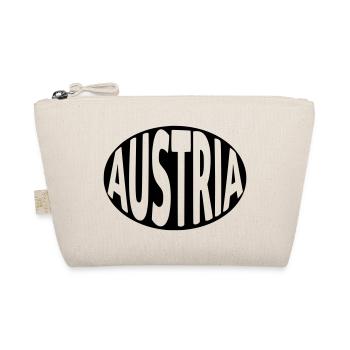 Austria - Österreich Typografie  - Bio-Täschchen - Natur - Vorne