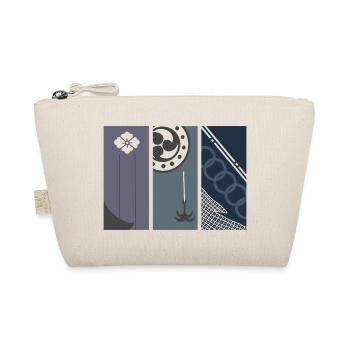 Echoes of Edo - Modern Japanese Art  - Organic Pouch - nature - Front
