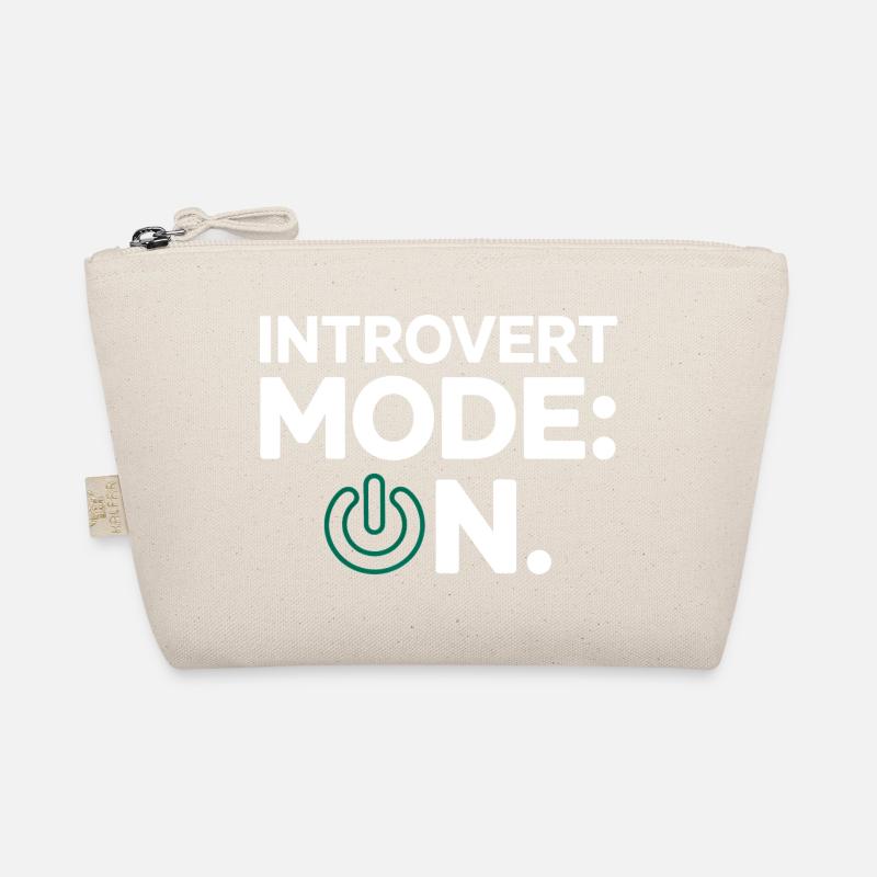 Mode introverti activé – Drôle de proverbe Trousse biologique