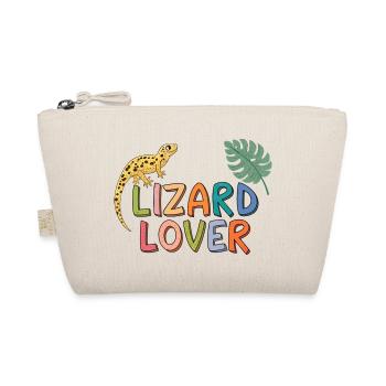 Lizard Lover Colors - Organic Pouch - nature - Front