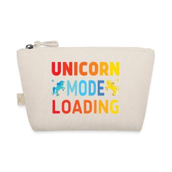Unicorn mode loading - Bio-Täschchen - Natur - Vorne