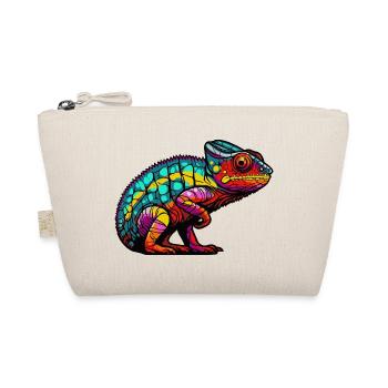 Chameleon Animal - Organic Pouch - nature - Front