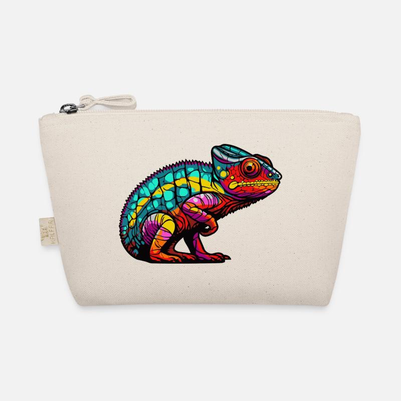 Chameleon Animal Organic Pouch