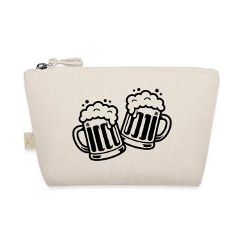 Bierkrug Prost Comic Bier - Bio-Täschchen - Natur - Vorne