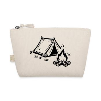 Camping sur le feu de camp sous tente - Trousse biologique - nature - Devant