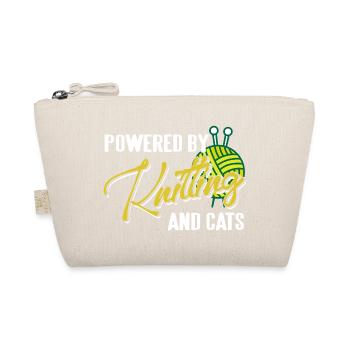Propulsé par le tricot et la vie humoristique des chats - Trousse biologique - nature - Devant